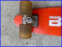 70's BAHNE Fiberglass Complete Skateboard