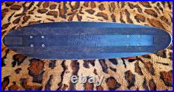 70's Vintage Skateboard Black Banzai Aluminum 2 Cadillac & 2 RSI Stoker Wheels