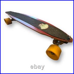 70s G&S Fibreflex double cutaway Slalom Skateboard 70mm Yellow Star Trac 70s G&S Fibreflex double cutaway Slalom Skateboard 70mm Yellow Star Trac