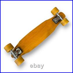 70s G&S Fibreflex double cutaway Slalom Skateboard 70mm Yellow Star Trac 70s G&S Fibreflex double cutaway Slalom Skateboard 70mm Yellow Star Trac