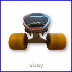 70s G&S Fibreflex double cutaway Slalom Skateboard 70mm Yellow Star Trac 70s G&S Fibreflex double cutaway Slalom Skateboard 70mm Yellow Star Trac
