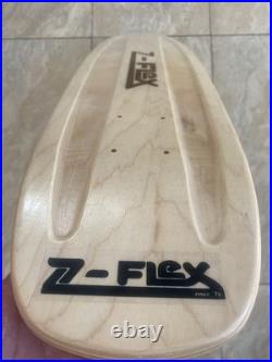 70s Skateboard Deck 29X 8 NOS Deck & Z-flex Decal Zephyr? Homage