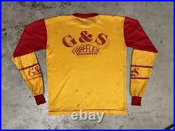 70s Vtg G&S Skateboard Jersey Long Sleeve Shirt Freestyle Slalom Old Skate XL