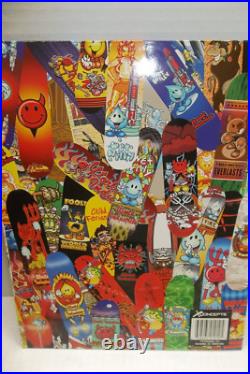 7 Vintage Skateboard file folders-Birdhouse, Element, Blind, Santa Cruz, World, Zero