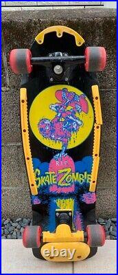 80's Skate zombie skateboard deck original vintage