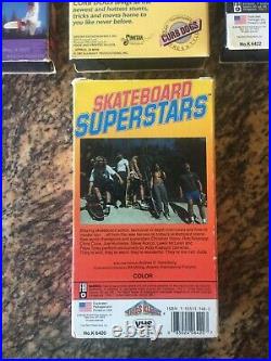 80's Skateboard VHS Lot. Thrashin, Gleaming The Cube, Misc
