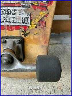 80s Eddie Reategui Vintage Skateboard Rare Alva, Venture, Sims Street Wheels