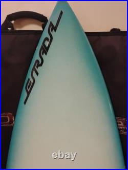 80s VTG T&C Town Country Hawaii Epoxy Thruster Quad Shortboard Surfboard