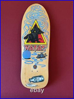 80s Vintage SMA Natas Kitten Skateboard Deck Santa Monica Airlines Santa Cruz