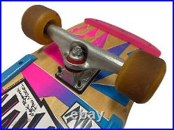 80s Vision Gator MINI Mark Rogowski Pro Model Skateboard Deck Sims Indy Neon