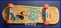 80s vintage skateboard Sports Kids Alien/Dragon In Great Shape. Bearings Are A+