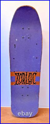 86 Craig Johnson Zorlac Old School OG Superhero Skateboard Alva Peralta Vtg Rare