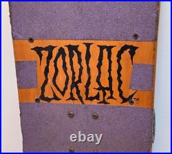 86 Craig Johnson Zorlac Old School OG Superhero Skateboard Alva Peralta Vtg Rare