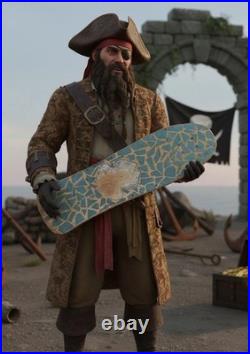 87 SIMS Kevin Staab Pirate Skateboard WithTracker Trucks & OJ Freez Street Wheels