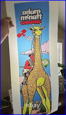 90's 101 000 Adam McNatt Giraffe CUSTOM SLICK SHEET for Skateboard Deck