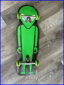 ALIEN WORKSHOP SOLDIER DIE CUT SHAPED SKATEBOARD Complete 9.5 Spitfires+indys