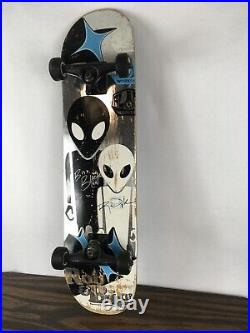 Alien Workshop Rob Dyrdek & Big Special Edition Skateboard Chrome Foil Very Rare