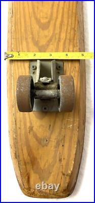 All Original! Nash Sidewalk Surfboard, 26-27long, Steel Wheels&trucks, Unmolested