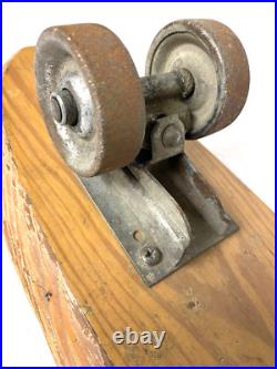 All Original! Nash Sidewalk Surfboard, 26-27long, Steel Wheels&trucks, Unmolested