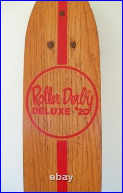 All Original Roller Derby Deluxe #20 Wood Skateboard Loose Ball Bearing Wheels