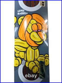 Almost Lewis Marnell Balloon Animals Grey Multi Size 8.0 Vintage NOS Deck