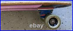 Alva skateboard vintage John Gibson with Tracker trucks and Kryptonics wheels