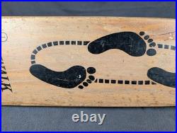 Antique Nash Sidewalk Surfboard Skateboard Complete 1960s Ft Worth Texas