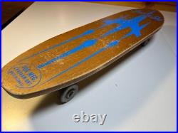 Antique Vintage 1950s 50s Surf-n-Ski Skateboard Fox Mfg Wood Wooden Metal Wheels Antique Vintage 1950s 50s Surf-n-Ski Skateboard Fox Mfg Wood Wooden Metal Wheels