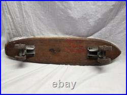 Apollo Rocket Skateship Wooden Skateboard Metal Wheels