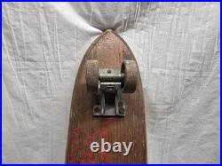 Apollo Rocket Skateship Wooden Skateboard Metal Wheels