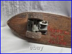 Apollo Rocket Skateship Wooden Skateboard Metal Wheels