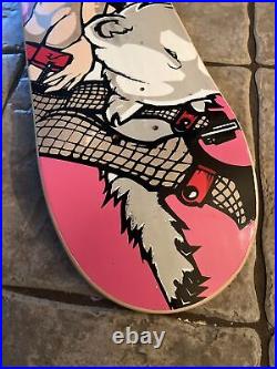 Arcade Skateboards Deck Strippers Scratch Off Blind Anna Nicole Boobs Girl NOS