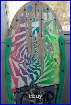 Authentic Vintage Vision Streetwear Skateboard Gator Mark Rogowski Pro Model