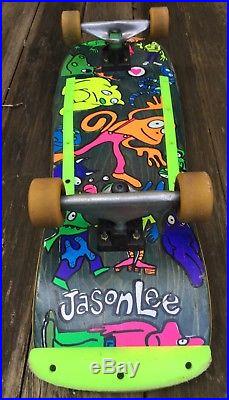 BLIND JASON LEE 1990 Skateboard Silly Animals Vintage OJII Teamrider Wheels Rare