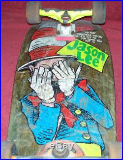 BLIND JASON LEE Cat in the Hat Vintage 90's Complete Skateboard 80's RARE VHTF