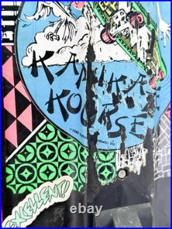 Back To The Future Valterra Kamikaze Kourse Skateboard 1989 Vintage Complete