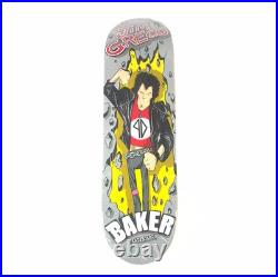 Baker Jim Greco Piss Drunx Punk Grey 8.475 Skateboard Deck