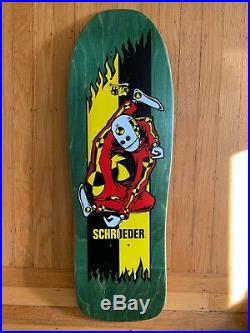 Ben Schroeder skateboard Lucero LTD Jeff Grosso Vintage Skateboard Deck 1990 NOS