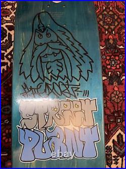 Bigfoot One RARE Signed Street Plant Skateboard Deck 1 of 5 Tagged By HAND BF1