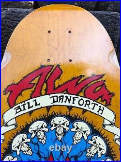 Bill Danforth skateboard nos Zflex Zephyr Tony Alva Dogtown Santa Cruz G&S