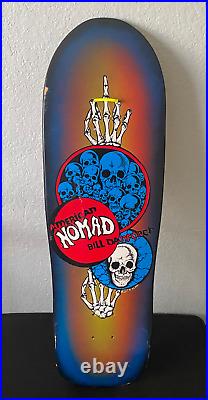 Bill Nomad Danforth 2007 AMERICAN NOMAD CIRCLE OF SKULLS Skateboard Deck 1 of 1