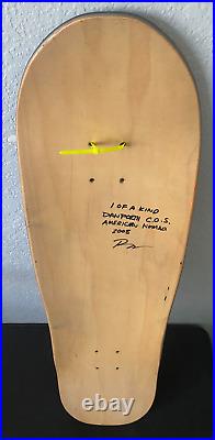 Bill Nomad Danforth 2007 AMERICAN NOMAD CIRCLE OF SKULLS Skateboard Deck 1 of 1
