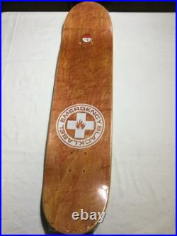 Black Label Christian Hosoi Yin Yang Graphic Black Red White Size 8 Skateboard D