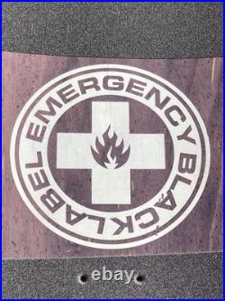 Black Label Duane Peters Skateboard Blank Vintage Pool Lucero Hawk Hosoi