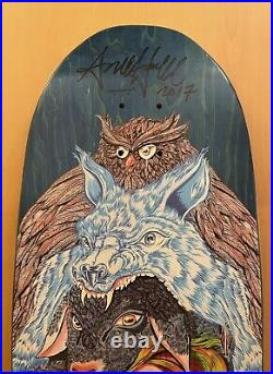 Black Sheep Andy Howell Mother Wolf Autographed Skateboard Deck