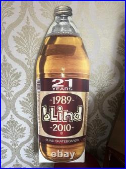 Blind Skateboards 40oz POP From 2010 Tradeshow 44 x 14 x 1/2 Inch Rare