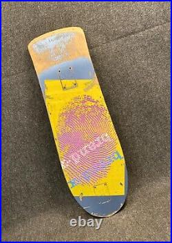 Brand-X Skateboards Thumbprint Deck Original! Not Reissue