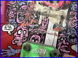 Brand x riot stick skateboard complete vtg 80s 1986 gullwing santa cruz schmitt