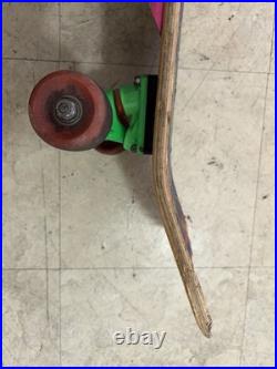 Brand x riot stick skateboard complete vtg 80s 1986 gullwing santa cruz schmitt