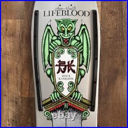 Bryce Kanights Lifeblood Red Re-Issue Signed Deck, silver dip